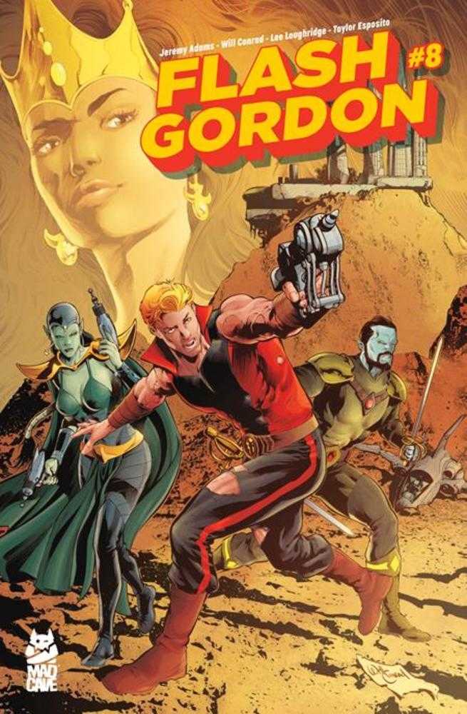 Flash Gordon 8 Cover A Will Conrad - Cadets Toys & Comics