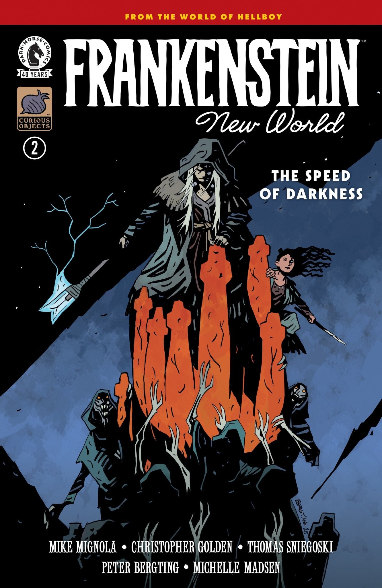 Frankenstein: New World The Speed Of Darkness 2 (Cover A) (Peter Bergting) - Cadets Toys & Comics