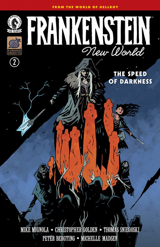 Frankenstein: New World The Speed Of Darkness 2 (Cover A) (Peter Bergting) - Cadets Toys & Comics