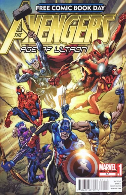 Día del Cómic Gratis 2012 (Avengers: Age of Ultron Point One) #.1A (Edición Regular del FCBD 2012)
