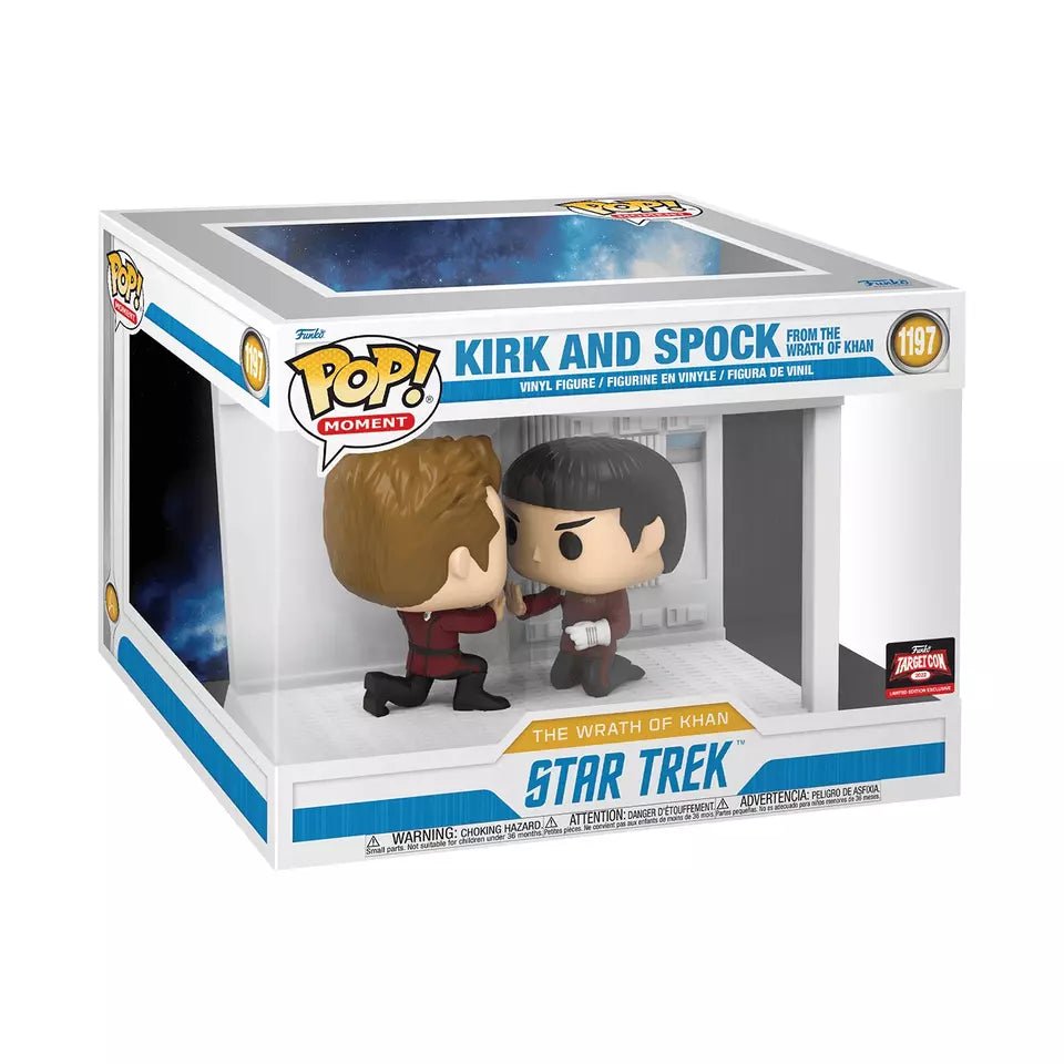 Funko Pop! Star Trek The Wrath of Khan Kirk and Spock 1197 - Cadets Toys & Comics
