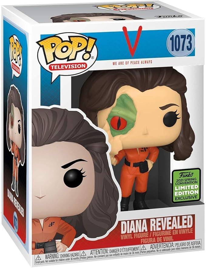 Funko Pop V Diana with Lizard Face 2021 Spring Convention Exclusive 1073 - Cadets Toys & Comics