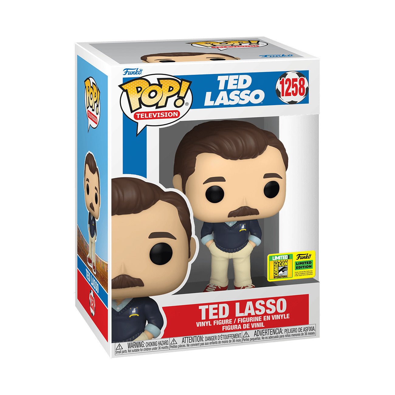 Funko Pop! Vinyl: Ted Lasso SDCC LIMITED 2022 1258 - Cadets Toys & Comics