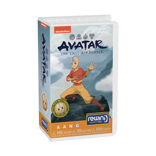 Here is an alt tag for the image:

Funko Rewind Avatar: The Last Airbender Aang Figure in Packaging.
