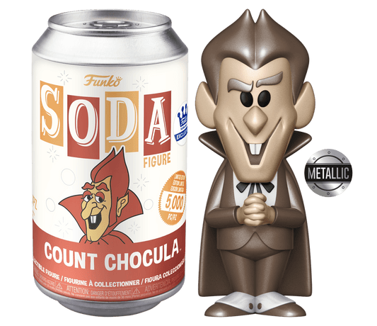 Funko Soda Count Chocula Metallic Funko Shop Exclusive (Sealed) - Cadets Toys & Comics