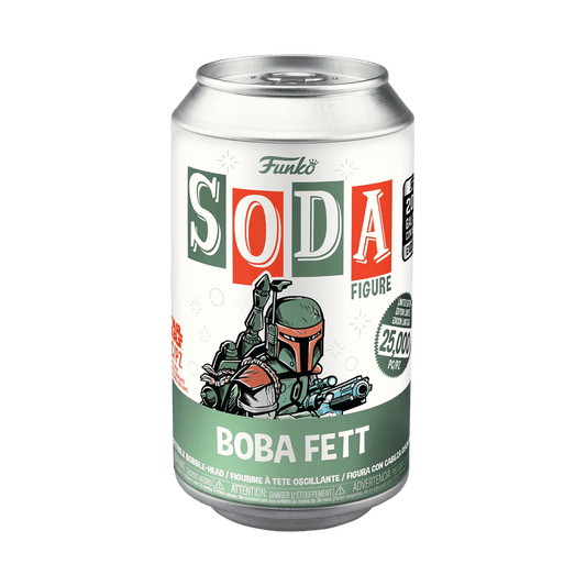 Funko Soda Figure Boba Fett Chase 2022 Galactic Convention Exclusive (Opened) - Cadets Toys & Comics