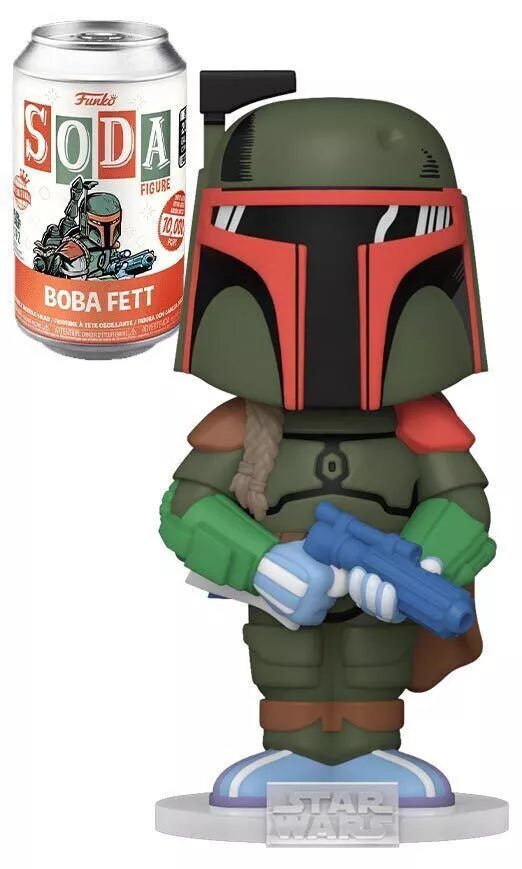 Funko Soda Star Wars Boba Fett 2022 Galactic Convention Exclusive (Opened) - Cadets Toys & Comics