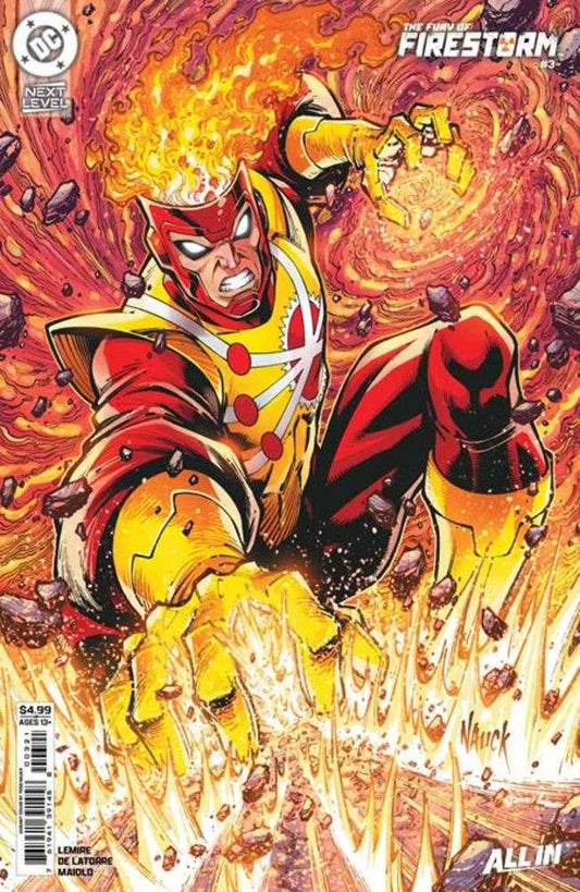 Fury Of Firestorm 3 (Of 8) Cover B Todd Nauck Card Stock Variant - Cadets Toys & Comics