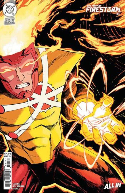 Fury Of Firestorm 4 (Of 8) Cover D Ethan Young Card Stock Variant - Cadets Toys & Comics