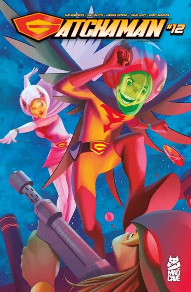 Gatchaman #12 Cover A Iñaki Miranda