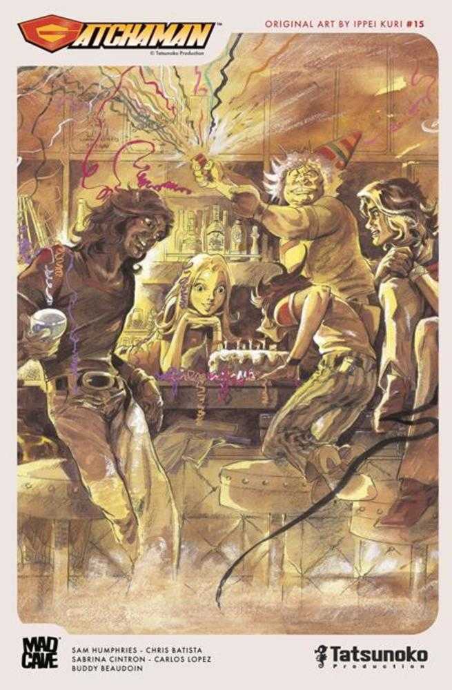 Gatchaman 15 Cover B Ippei Kuri Variant - Cadets Toys & Comics