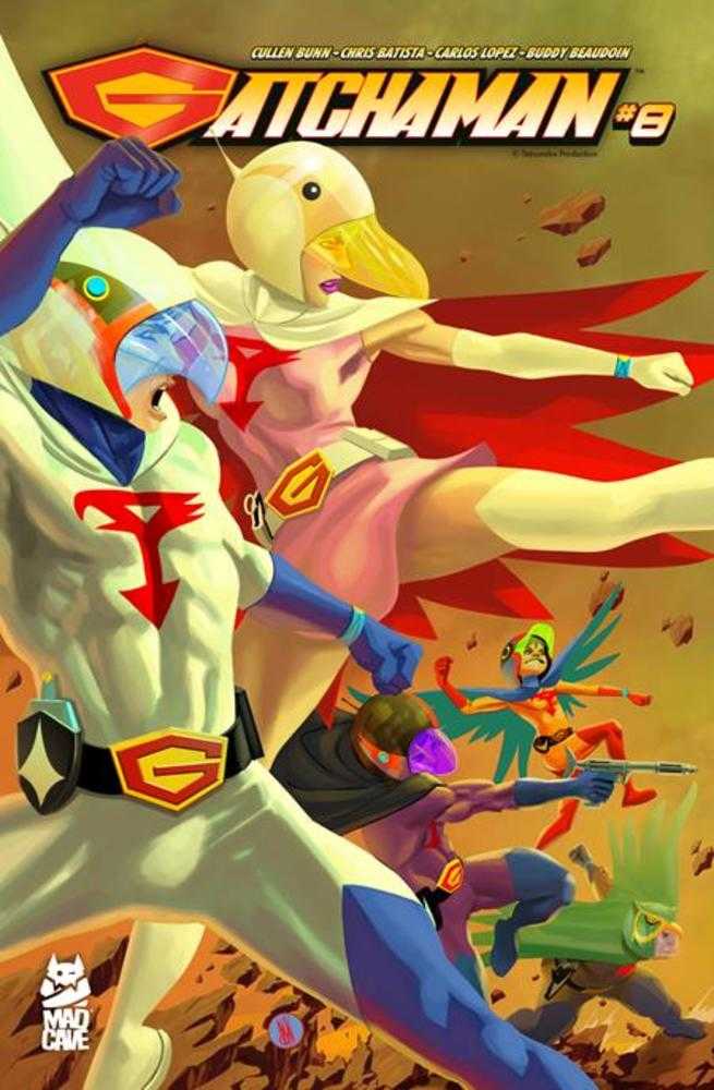 Gatchaman 8 Cover A Inaki Miranda - Cadets Toys & Comics