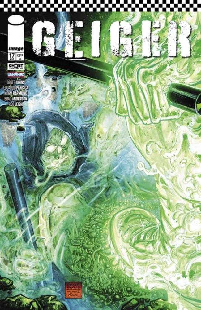 Geiger #17 Portada B Variante de Freddie Williams II y Andrew Dalhouse