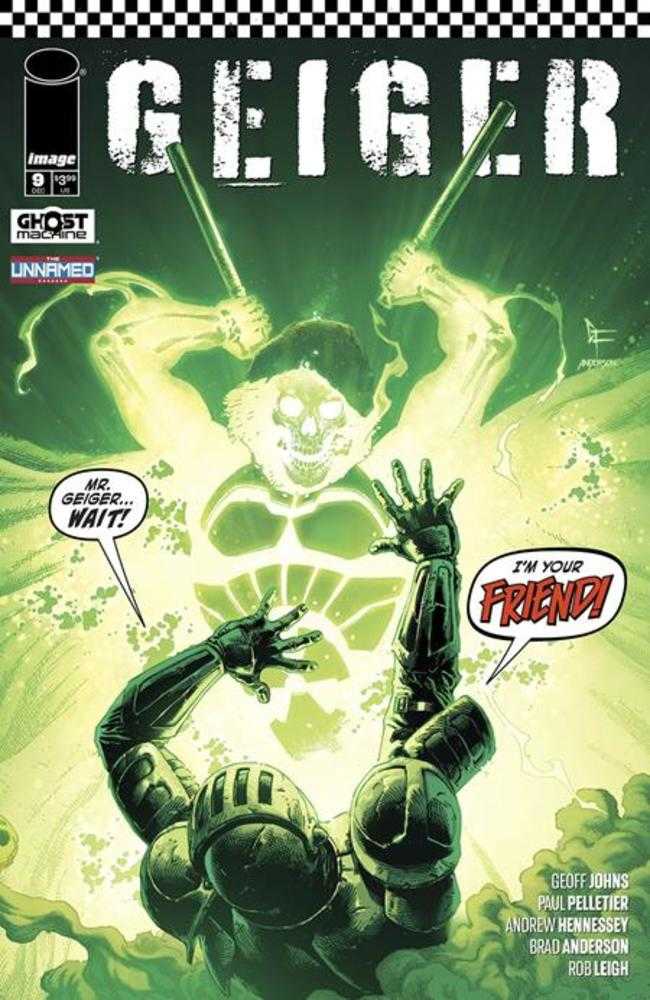 Geiger 9 Cover A Gary Frank & Brad Anderson - Cadets Toys & Comics