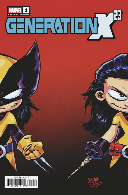Generation X 23 1 Skottie Young Variant - Cadets Toys & Comics