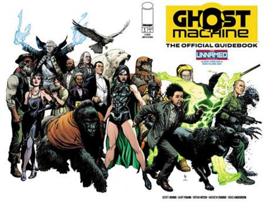 Ghost Machine The Official Guidebook 1 (Of 5) Cover A Gary Frank & Brad Anderson Wraparound - Cadets Toys & Comics