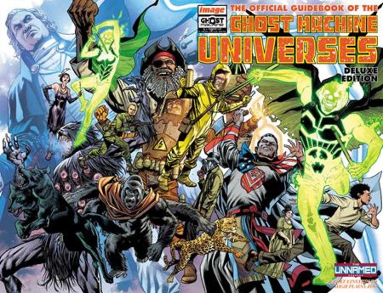 Ghost Machine The Official Guidebook 1 (Of 5) Cover B Bryan Hitch & Brad Anderson Wraparound Variant - Cadets Toys & Comics