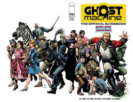 Ghost Machine The Official Guidebook 2 (Of 5) Cover A Gary Frank & Brad Anderson Wraparound - Cadets Toys & Comics