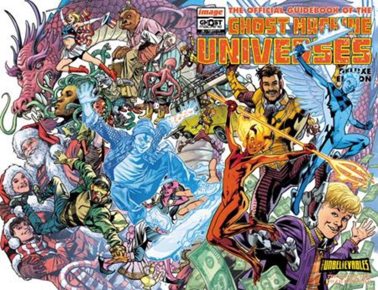 Ghost Machine The Official Guidebook 3 (Of 5) Cover B Bryan Hitch & Brad Anderson Wraparound Variant - Cadets Toys & Comics