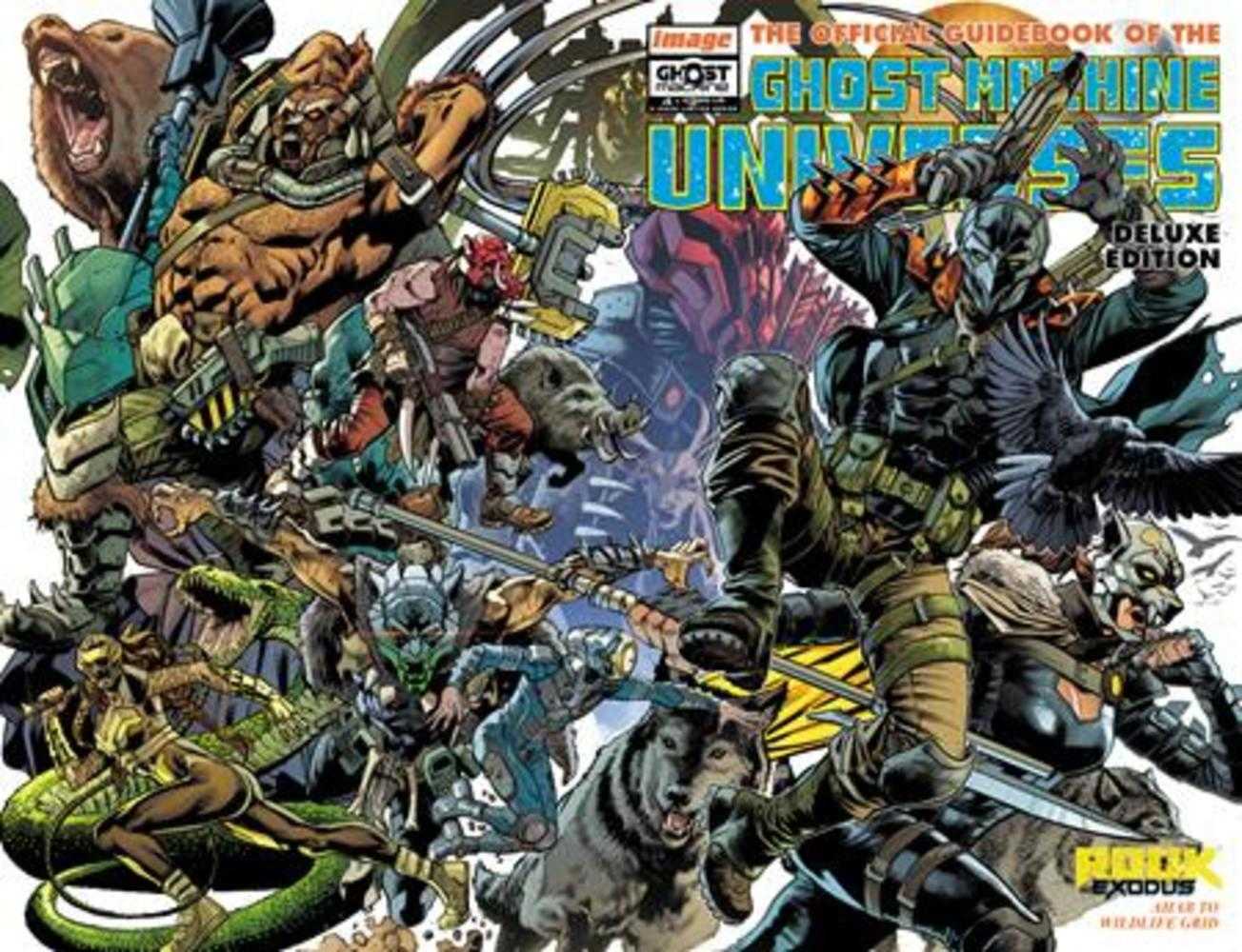 Ghost Machine The Official Guidebook 4 (Of 5) Cover B Bryan Hitch & Brad Anderson Wraparound Variant - Cadets Toys & Comics