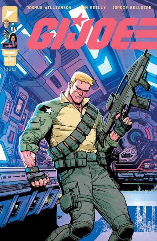G.I. Joe 1 3RD Printing Cover B Doug Mahnke Clean Duke Variant - Cadets Toys & Comics