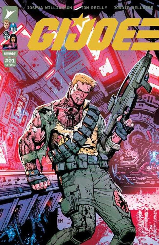 G.I. Joe 1 3RD Printing Cover C Doug Mahnke Damaged Duke Variant - Cadets Toys & Comics