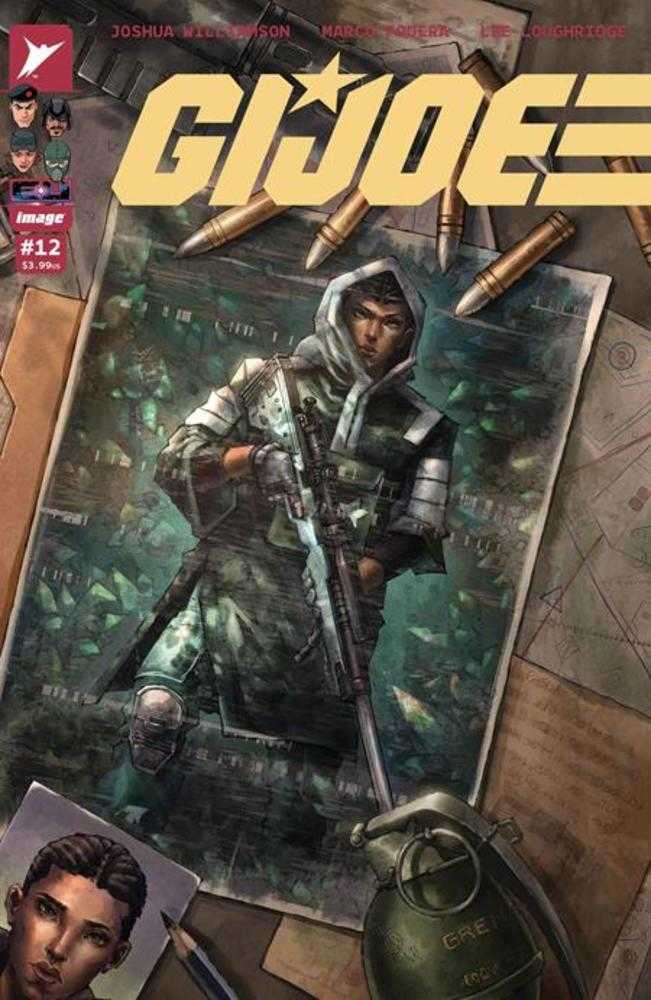 GI Joe #12 Portada C 1 de cada 10 Variante conectada de Alan Quah