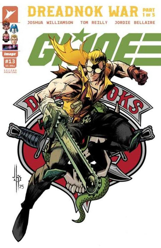 G.I. Joe 13 2nd Printing Cover A Jason Howard - Cadets Toys & Comics