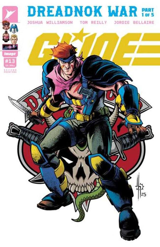 G.I. Joe 13 2nd Printing Cover B Jason Howard Variant - Cadets Toys & Comics