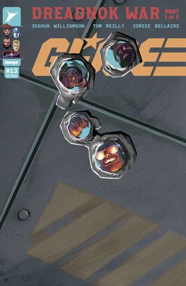 GI Joe #13 Portada H Eric Canete Variante troquelada en lámina