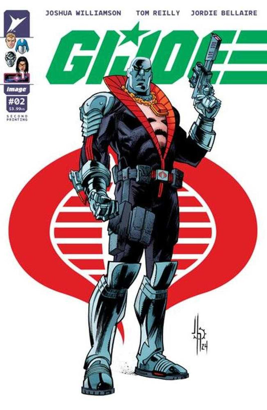 G.I. Joe 2 2nd Print Cover B Jason Howard Cobra Variant - Cadets Toys & Comics