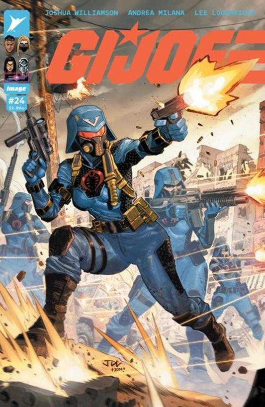 G.I. Joe 24 Cover B Joshua Cassara & Romulo Fajardo Jr Variant - Cadets Toys & Comics
