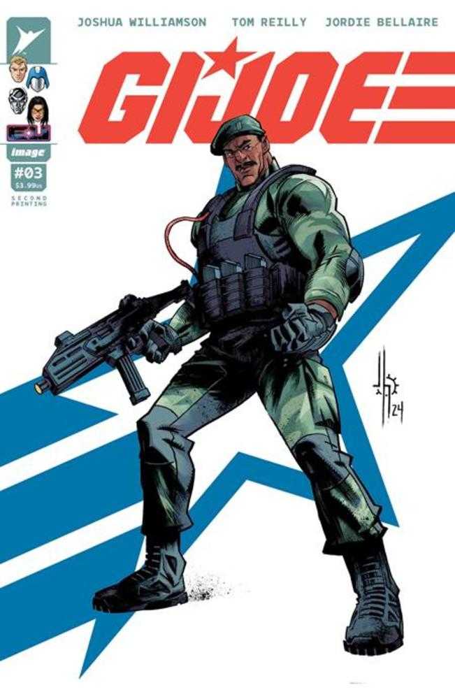 G.I. Joe 3 2nd Print Cover A Jason Howard G.I. Joe Cover - Cadets Toys & Comics