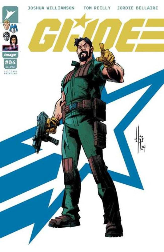 G.I. Joe 4 2nd Print Cover A Jason Howard G.I. Joe Cover - Cadets Toys & Comics