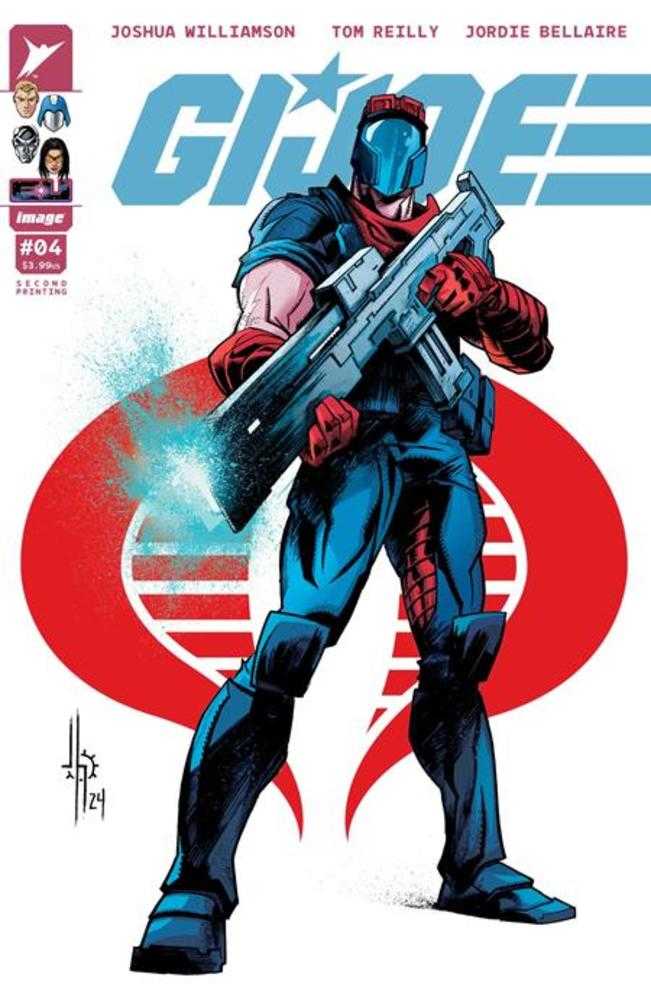 G.I. Joe 4 2nd Print Cover B Jason Howard Cobra Variant - Cadets Toys & Comics