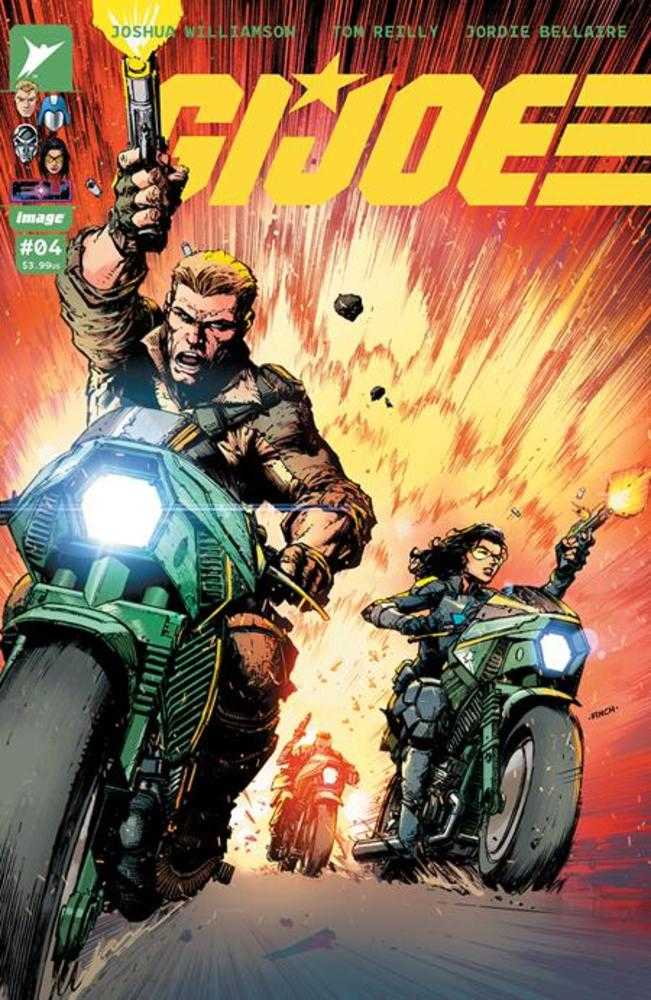 G.I. Joe 4 Cover B David Finch & Adriano Lucas Variant - Cadets Toys & Comics