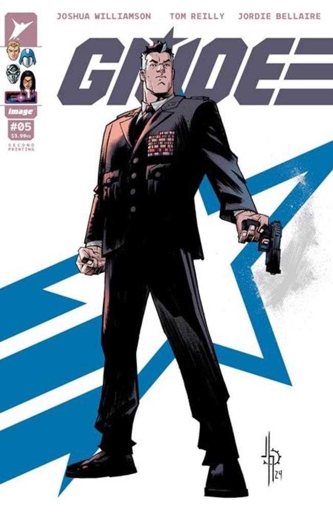 GI Joe #5, segunda edición, portada A, Jason Howard