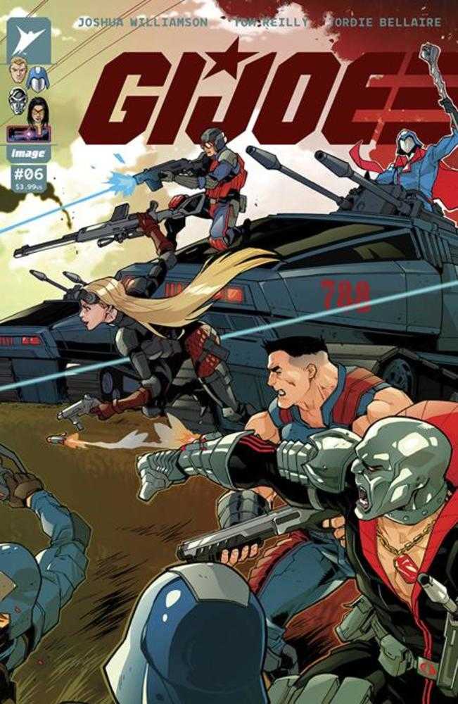 G.I. Joe 6 Cover D 1 in 10 Karl Kerschl Connecting Variant - Cadets Toys & Comics