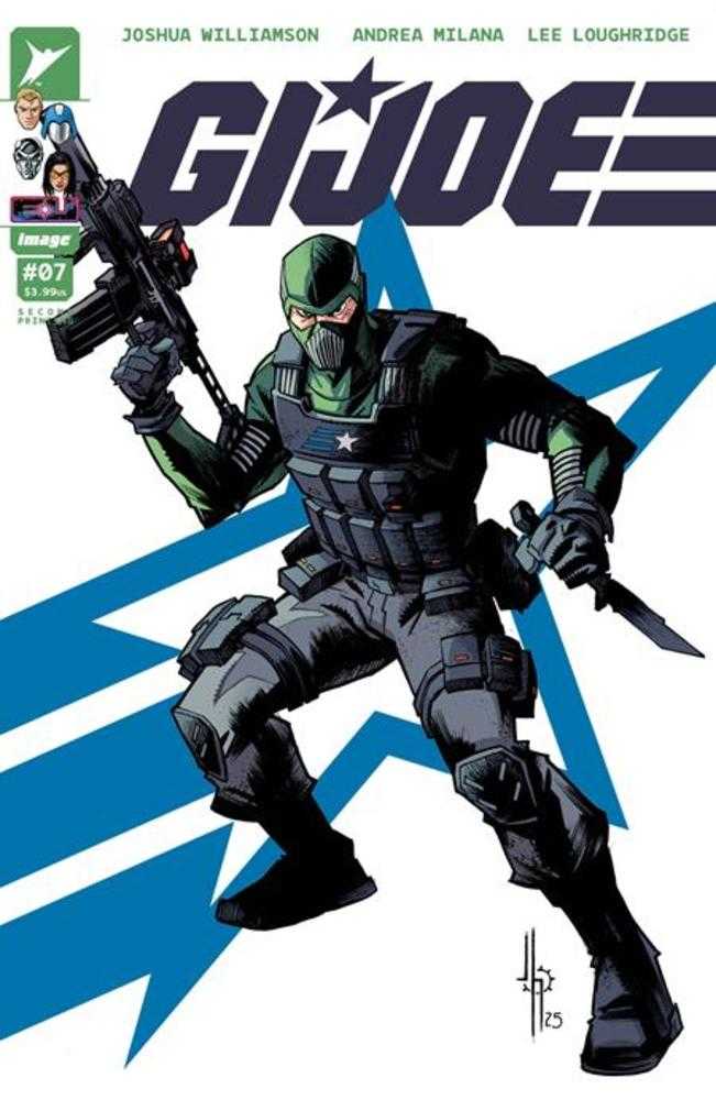 GI Joe #7, segunda edición, portada A, Jason Howard