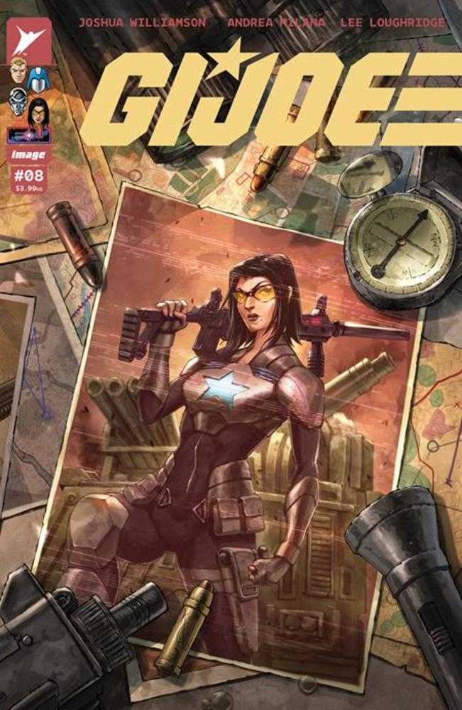 GI Joe #8 Portada C 1 de cada 10 Variante conectada de Alan Quah