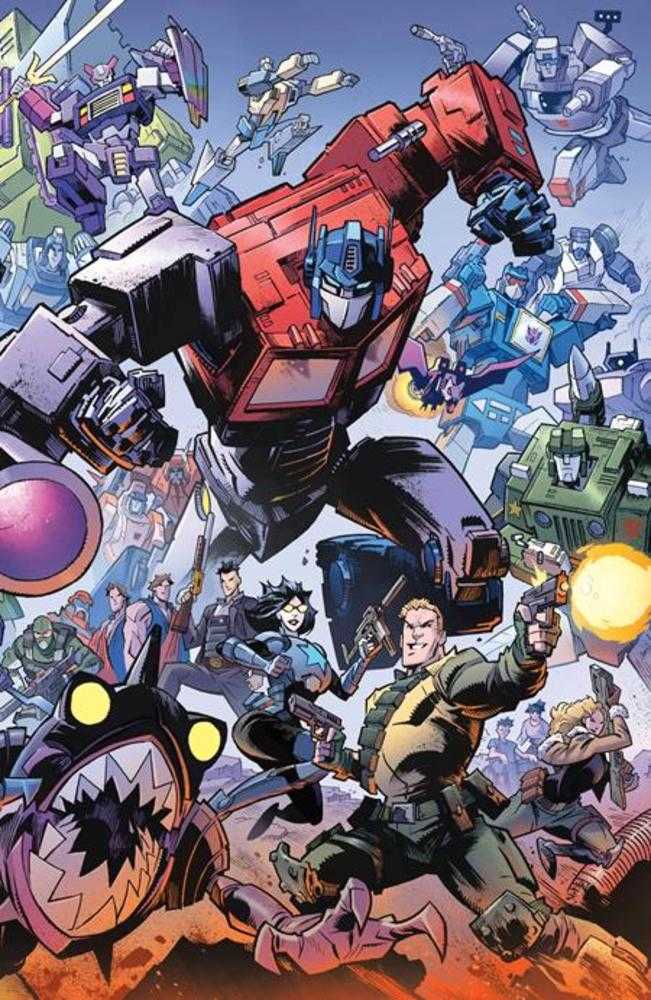 GI Joe #8 Portada G Jason Howard Universo Energon Variante del Segundo Aniversario