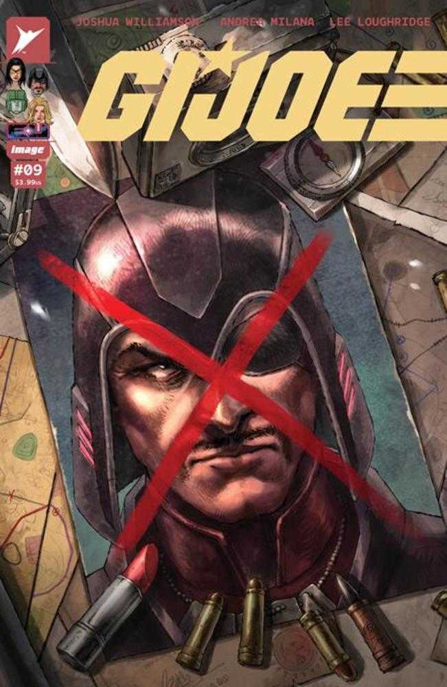 GI Joe #9 Portada C 1 de cada 10 Variante conectada de Alan Quah