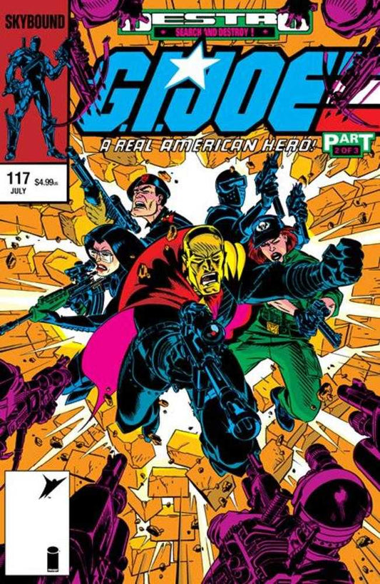 G.I. Joe A Real American Hero 117 Hama Files Edition Cover C Michael Golden Foil Variant - Cadets Toys & Comics