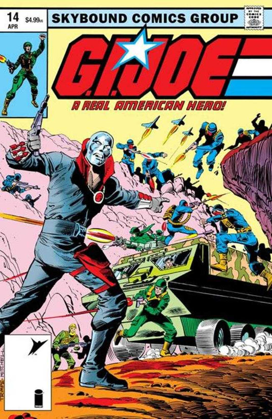 G.I. Joe A Real American Hero 14 Hama Files Edition Cover C Herb Trimpe & Steve Mitchell Foil Variant - Cadets Toys & Comics
