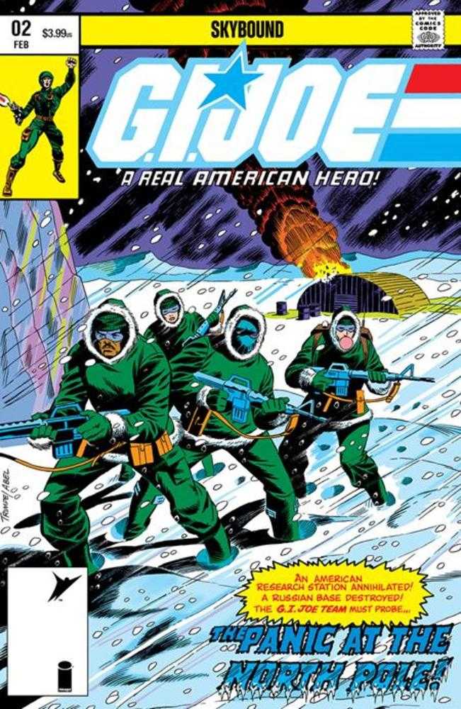G.I. Joe A Real American Hero 2 Hama Files Edition 2 Cover A Herb Trimpe & Jack Abel - Cadets Toys & Comics
