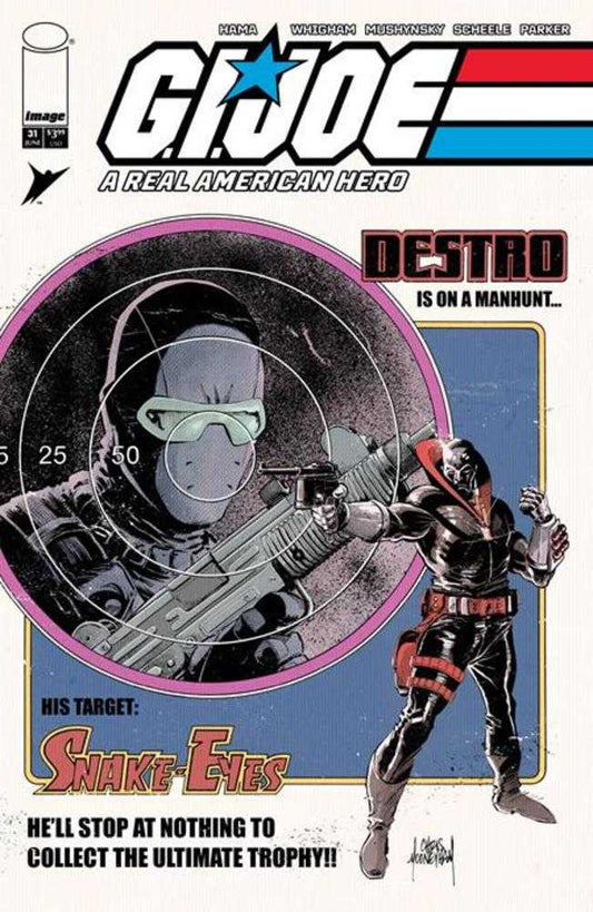 G.I. Joe A Real American Hero 31 Hama Files Edition Cover B Chris Mooneyham Variant - Cadets Toys & Comics