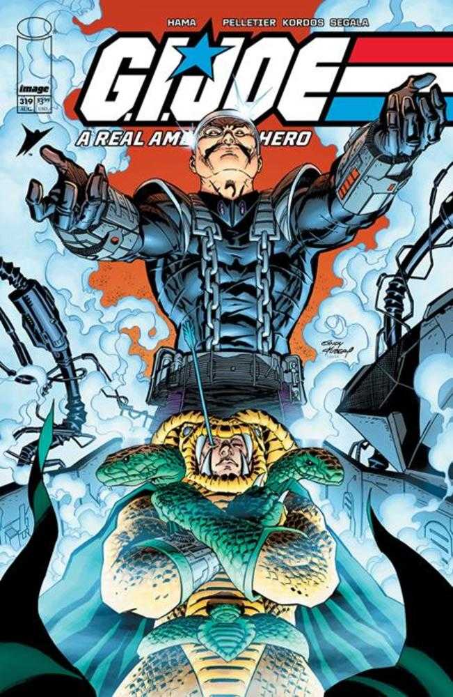 GI Joe: Un auténtico héroe americano n.º 319. Portada A. Andy Kubert y Laura Martin.