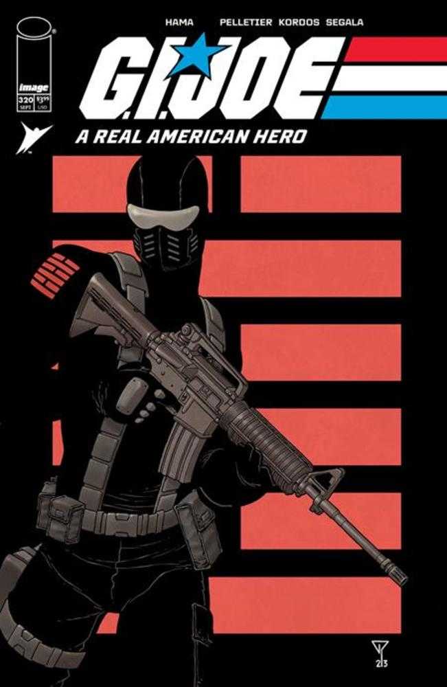 GI Joe: Un auténtico héroe americano n.º 320, portada C, variante 1 de 10 de Francis Portela