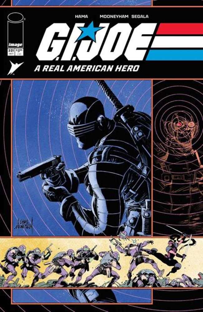 GI Joe: Un auténtico héroe americano n.º 321, portada D, variante de Chris Mooneyham