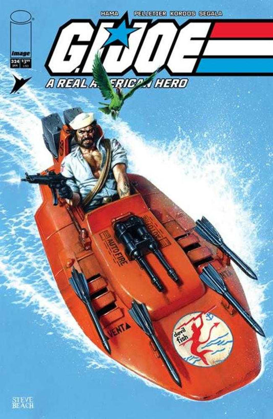 G.I. Joe A Real American Hero 324 Cover C 1 in 10 Steve Beach Variant - Cadets Toys & Comics